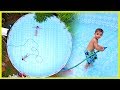 KIDS TRAPPED IN SWIMMING POOL!! | Sam & Nia