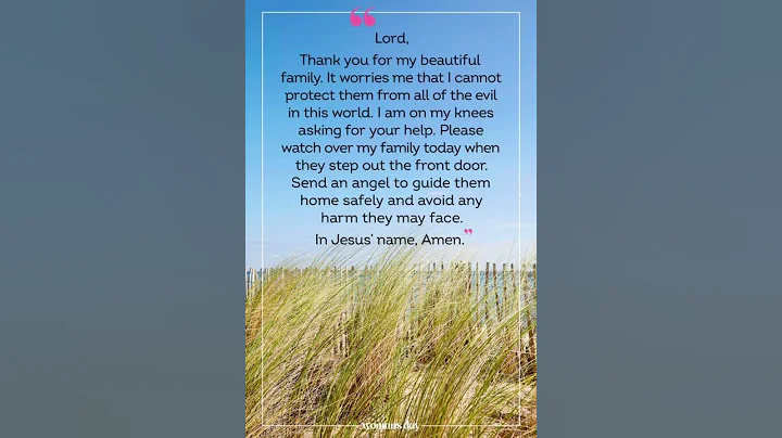 Prayer for Family #shorts #jesus #inspiration