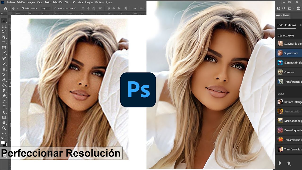 AGRANDAR foto sin perder CALIDAD en MUY FÁCIL YouTube