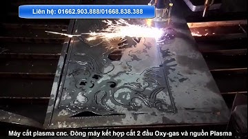 Máy CNC plasma cắt Sắt, Thép Tấm tại Ninh Thuận