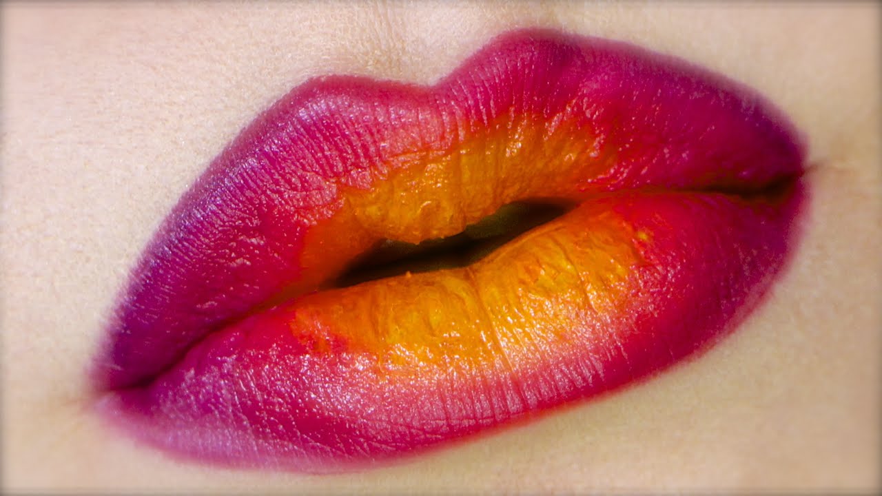 Sunset Ombre Lips Drugstore Makeup Tutorial YouTube