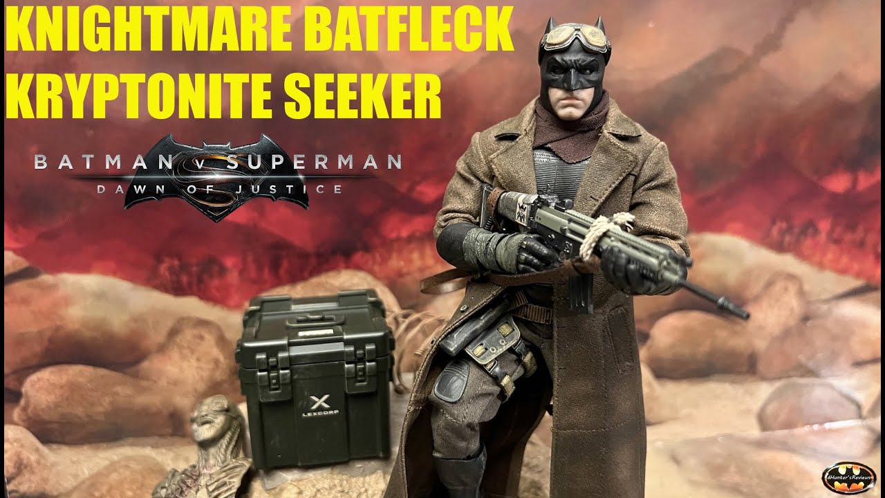 Muff Toys Kryptonite Seeker Knightmare Batfleck Ben Affleck Batman