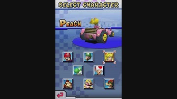 Mario Kart  NDS running on Odroid Xu4 in high resolution