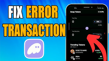 How To Fix Transaction Error In Phantom Wallet - New Method