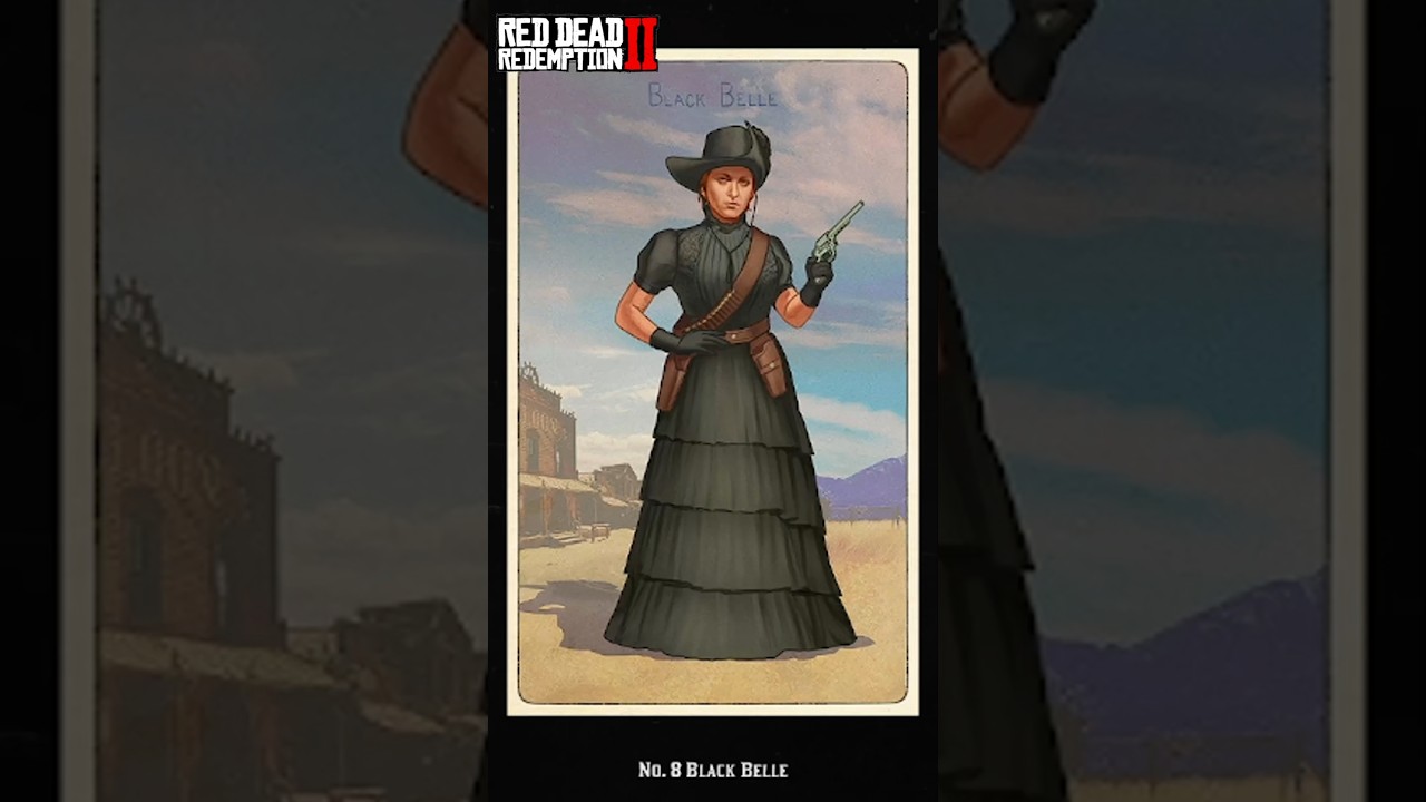 black belle cigarette card BLACK BELLE Cigarette Card Location in RDR2 (Famous Gunslingers)