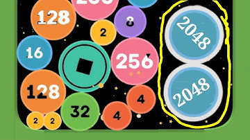 Merge Ball - 2048 merge game / jelly 2048 merge ball 3d game impossible score 1024, 2048, 4096