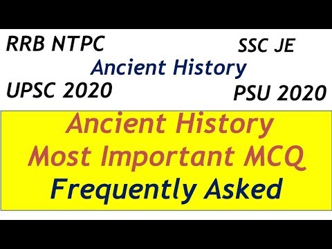 Important Ancient History MCQ for all Exams - HqDefault