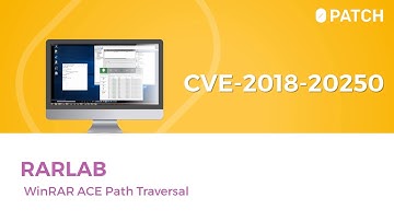 0patching WinRAR ACE Path Traversal Remote Code Execution (CVE-2018-20250)