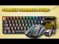 #1 Daily Fireball Fight | Keyboard &amp; Mouse Sounds