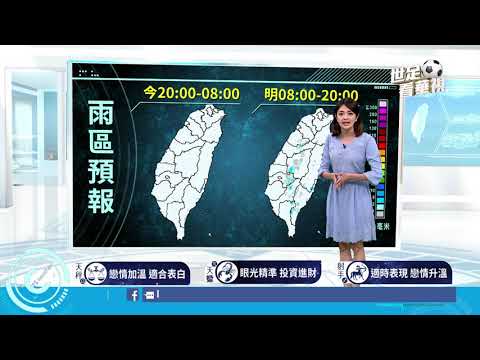 未來一周天氣悶熱 山區偶有雷陣雨| 華視新聞 20180515