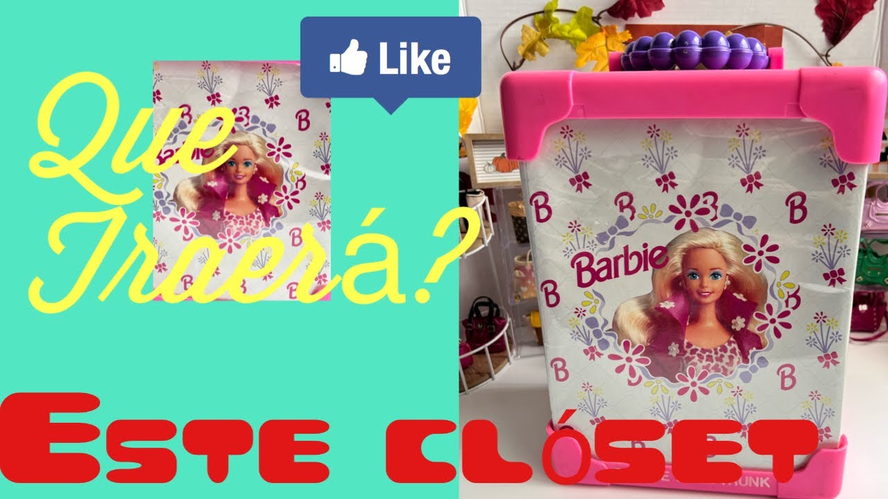 ORGANIZÓ TODOS LOS ACCESORIOS DE BARBIE POR CATEGORÍA EN CAJAS DE  PLÁSTICO/ROPA , ZAPATOS, COMIDITA/ 