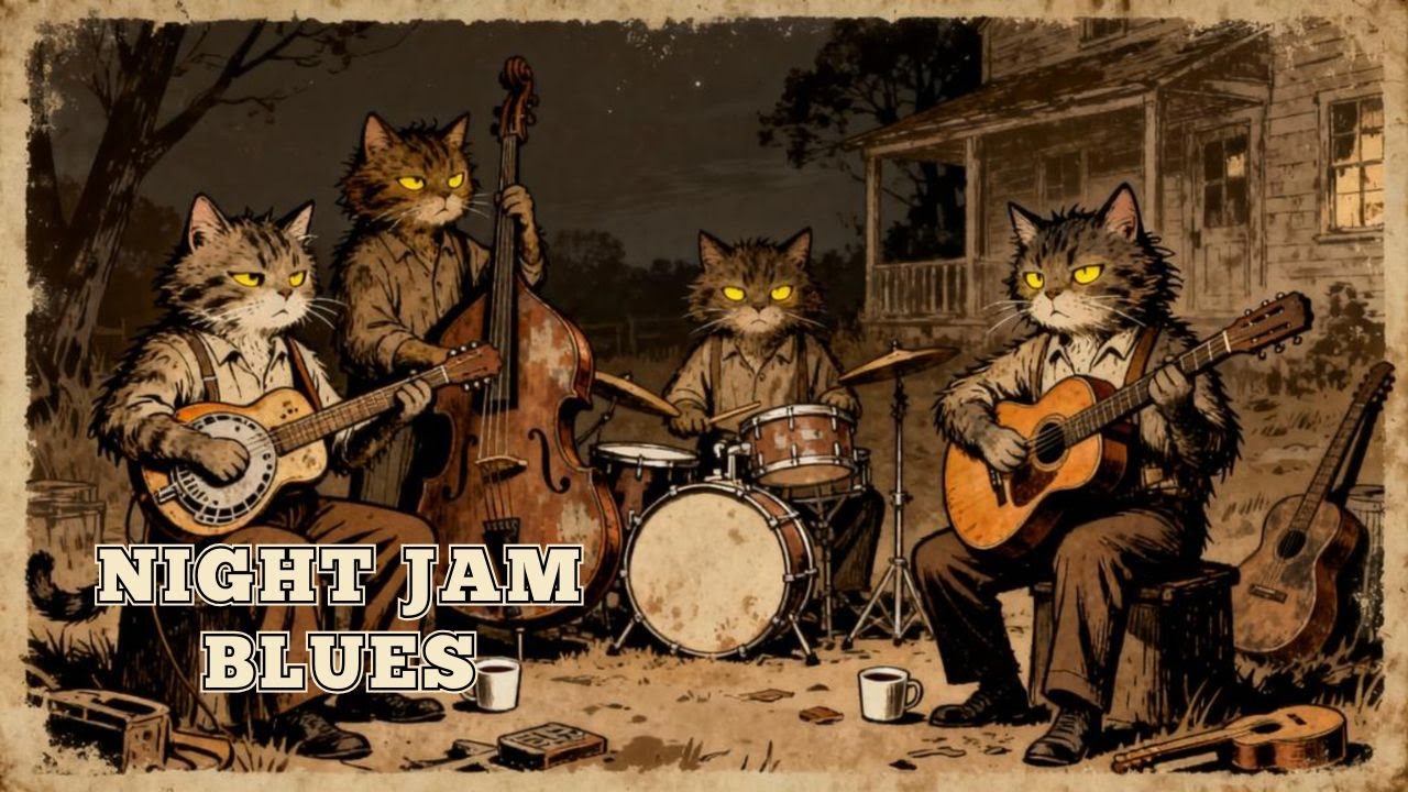 DEEP Memphis Night Jam Blues | Delta Blues Instrumental Loop