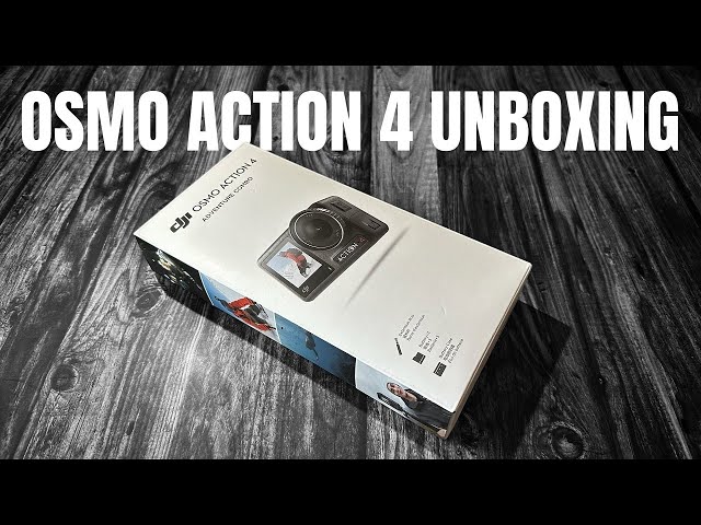 DJI Osmo Action 4 Unboxing - Adventure Combo 