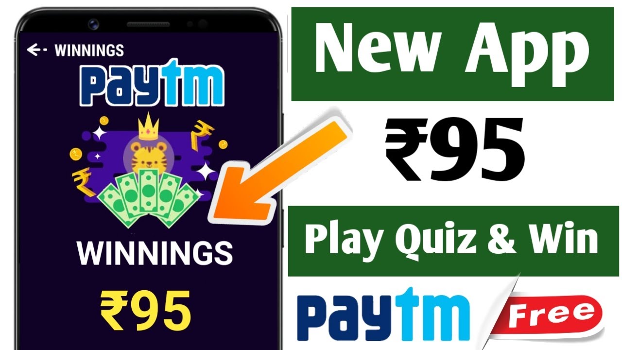 Play quiz and earn paytm cash online