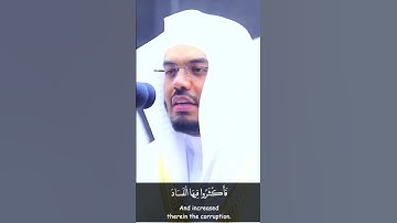 سورة الفجر بصوت الشيخ ياسر الدوسري