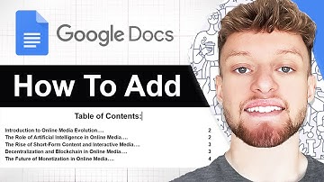 How To Make Table on Contents in Google Docs (Step By Step)