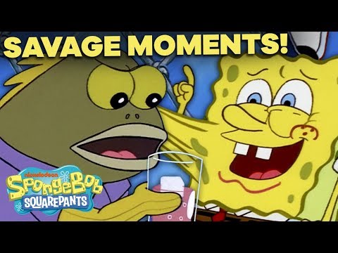 SpongeBob's Top 26 Most Savage Moments 💀