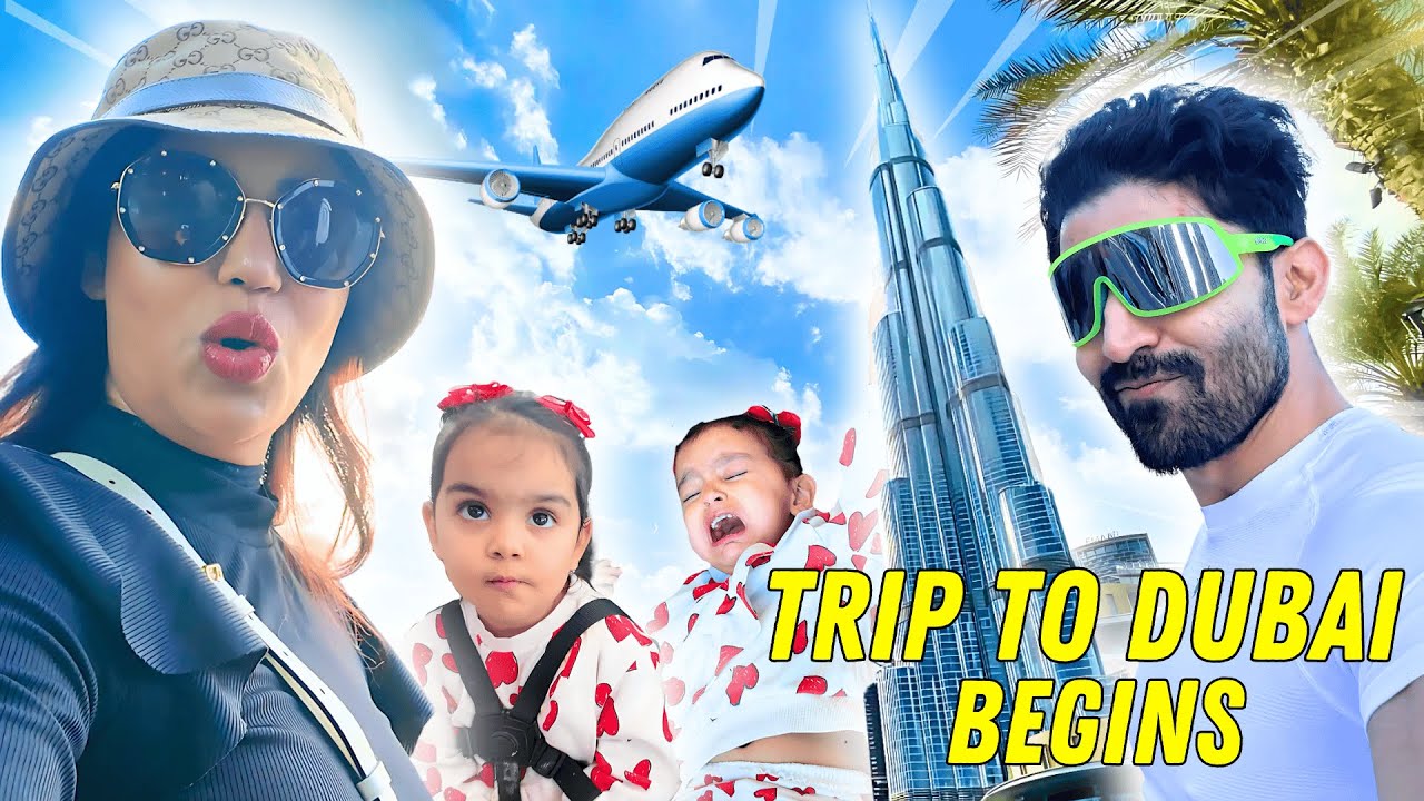 Trip to Dubai Begins | HINDI | WITH ENGLISH SUBTITLES | Debina Decodes |