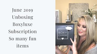 Boxycharm June 2019 BoxyLuxe