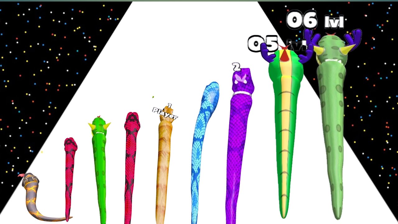 Level Up Snake Snake Evolution Run 3D | Level Up Gameplay - YouTube
