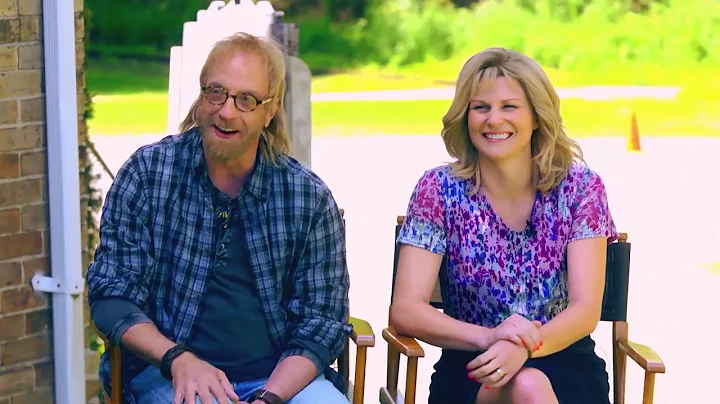 On set with Chris Elliott and Jennifer Robertson -...