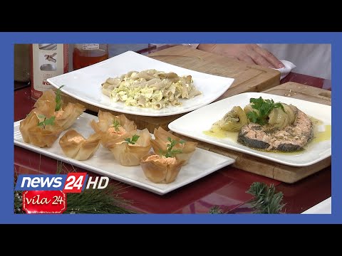 Video: Meze Me Lule Salmoni Dhe Kungull I Njomë