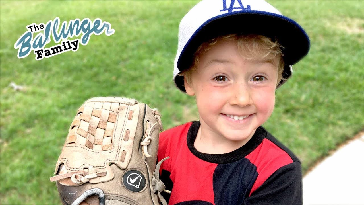First Day of Baseball! YouTube