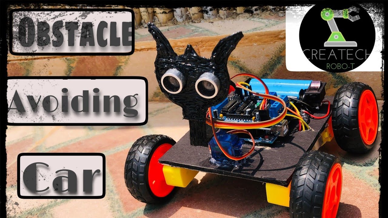 How To Make A DIY Obstacle Avoiding Robot Car At Home - YouTube