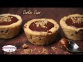Recette de cookie cups chocolat caramel