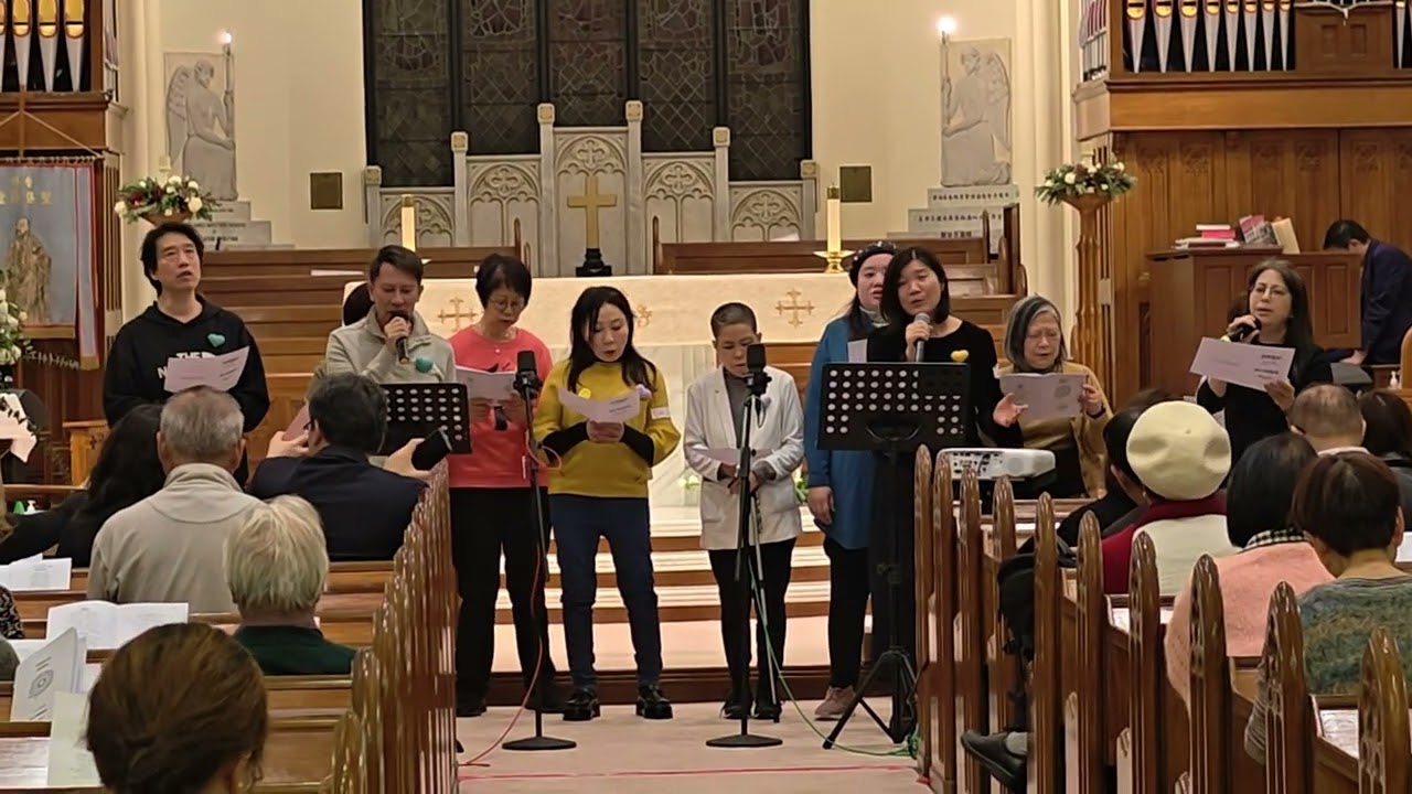 聖保羅堂2025除夕頌禱晚會 音樂團契 恩典太美麗 最好的福氣 ［聖保羅堂資訊部］