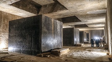Underground in Saqqara: The 100-Ton Boxes That Shouldn’t Exist