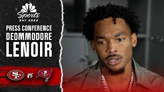 49ers&#39; Deommodore Lenoir reacts to Fred Warner&#39;s season-ending ankle injury | NBC Sports Bay Area