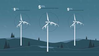 Prevent Energy Loss from Ice on Wind Turbines | Winter Protection Solution