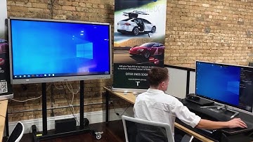 Wireless Casting to an Interactive Flat Panel (IFP)