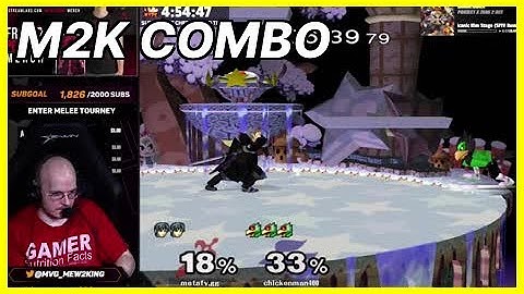 m2k combo (Mew2King) | Smash Melee Highlights