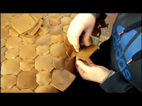 Video: How To Make A Leather Rug