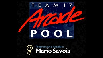 Arcade Pool AGA (Amiga 50Hz) - Intro / Attract Mode