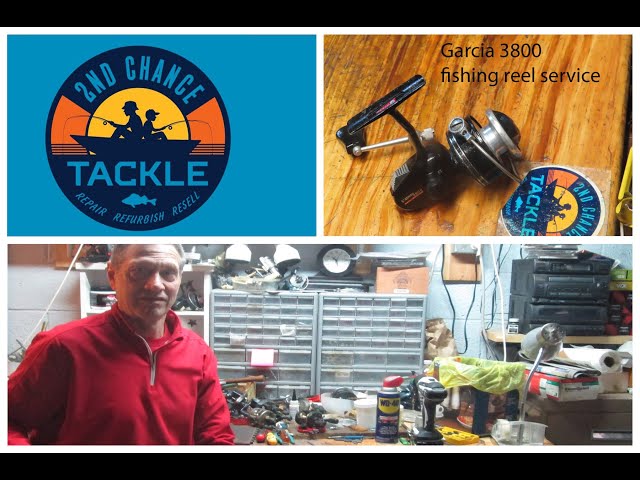 Garcia 3800 Japanese fishing reel how to take apart and service