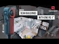 Insta360 ONE RS 1&quot; for Matterport virtual tour - How to SCAN BUILDINGS and create DOLLHOUSE effect