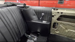 1966 Ford Galaxie 500 convertible restoration part 189 one side panel installed looks great