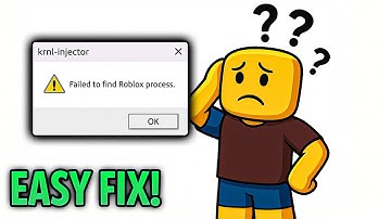 How to Fix ‘Failed to find Roblox process’ KRNL-Injector (Better Explained)