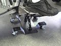 Bmw k1200lt with automatic stand and parknmove motorcycle dolly