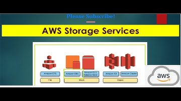 AWS Storage Services   RDS EFS SNOW Glacier etc. #aws #rds #amazons3 #redshift #backup #glacier