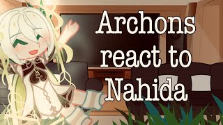 || Archons React / Nahida / 4/4 / Genshin Impact / GCRV / Christmas Special? ||