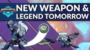 New Weapon & Legend Tomorrow! - Brawlhalla Dev Stream Montage