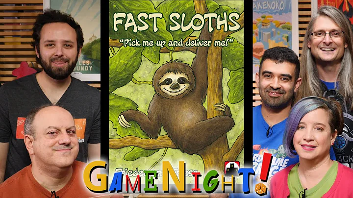 Fast Sloths - GameNight! Se7 Ep49 - How to Play and Playthrough
