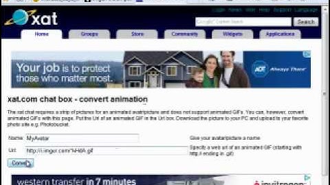 Como Crear Un Gif 2D Para Xat.com