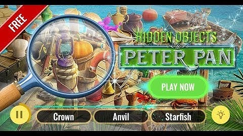 Peter Pan Hidden Objects Adventure In Neverland – Best Search and Find Game for Android!