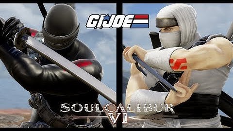 Soulcalibur 6 Creation Battles: SNAKE EYES vs STORM SHADOW (G.I.JOE)