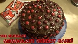 The ultimate chocolate cherry cake!